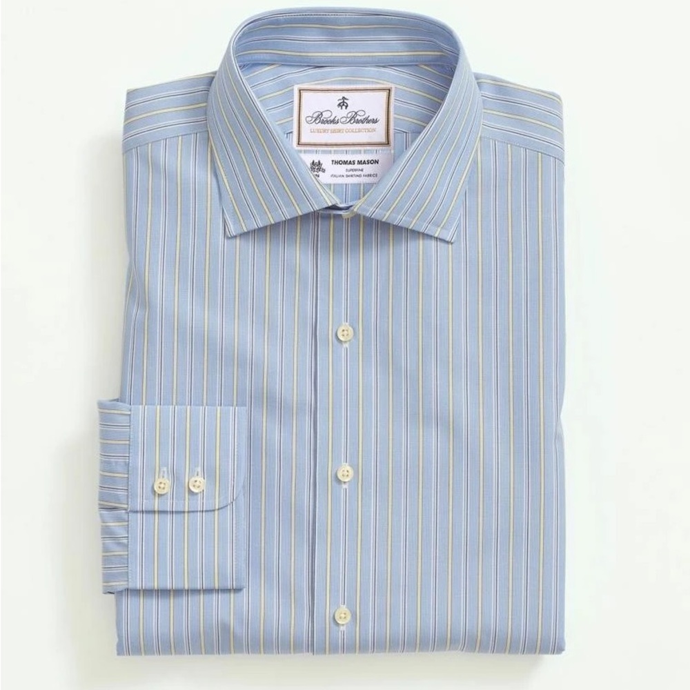 Brooks Brothers X Thomas Mason® Cotton shirt 15.5/33